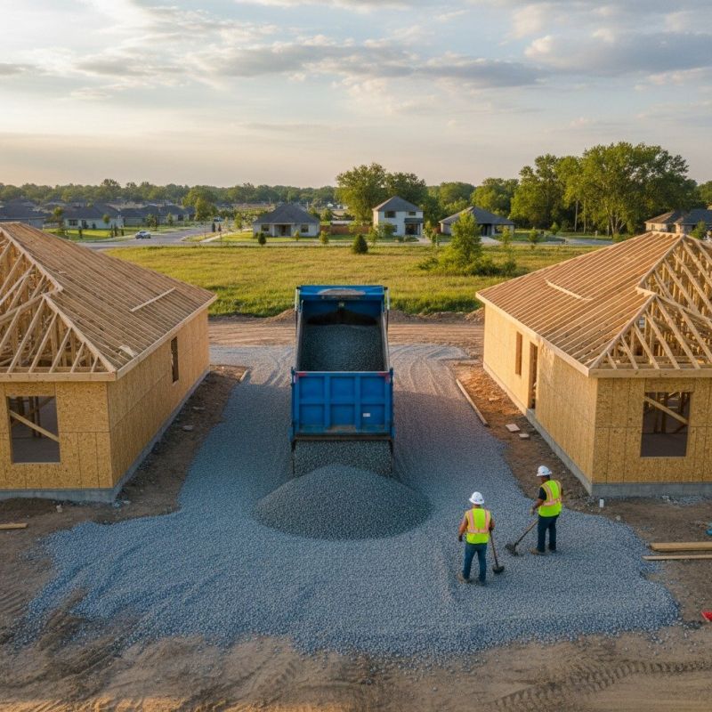 Gravel Parking Installation in Calvert County, MD