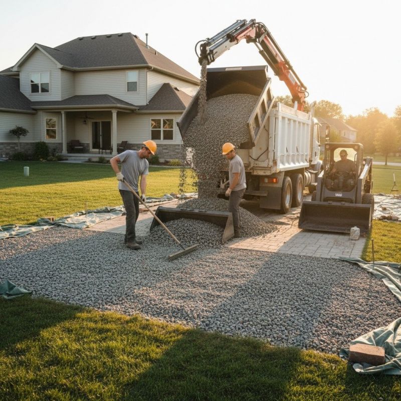 Gravel Pouring in Waldorf, MD