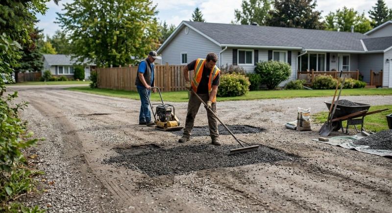 Gravel Spreading in Waldorf, MD