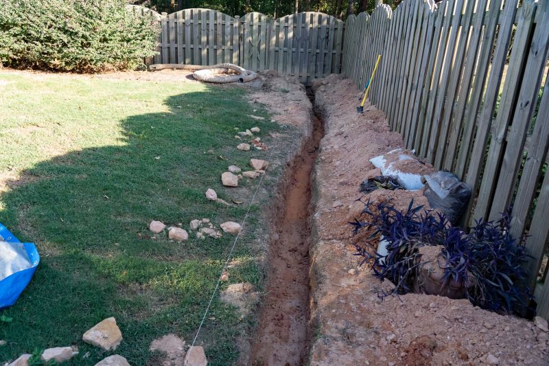Irrigation Trenching in Houston, TX