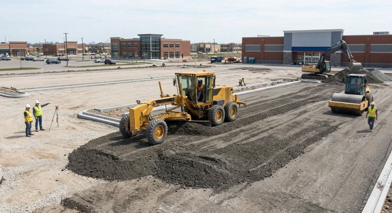 Parking Lot Gravel Repair in South Houston, TX