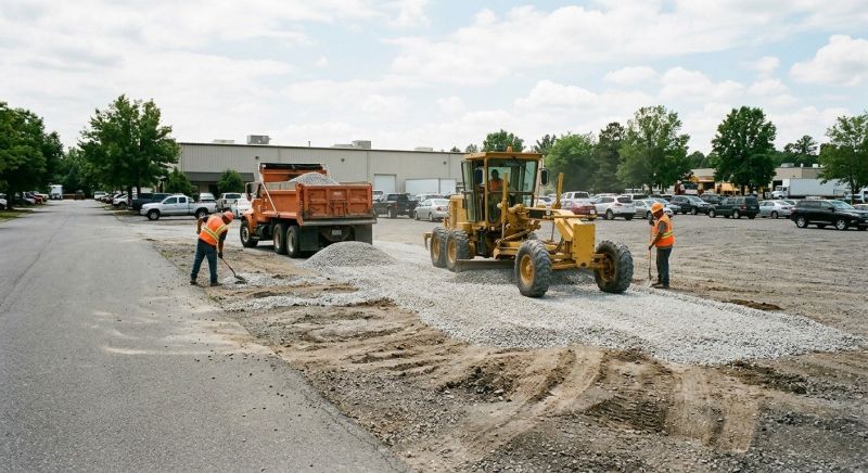 Parking Lot Gravel Repair in Orem, UT