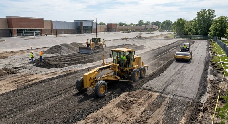 Parking Lot Gravel Repair in Provo, UT